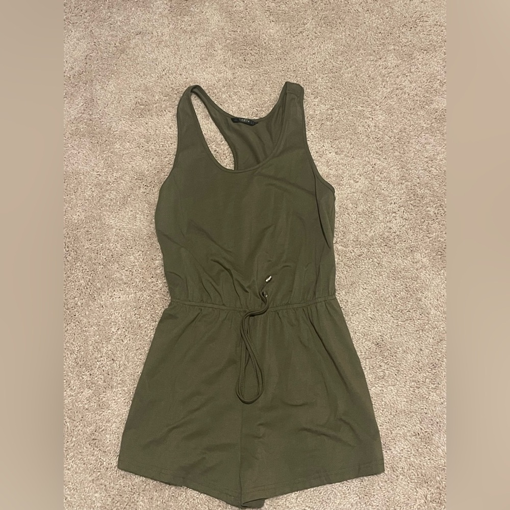 Olive Green romper!